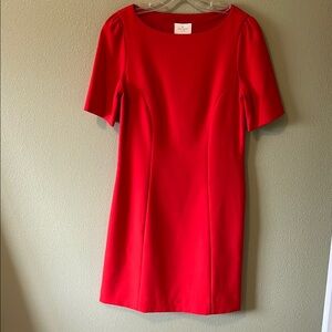 Elegant Kate Spade Red Dress. Size 12